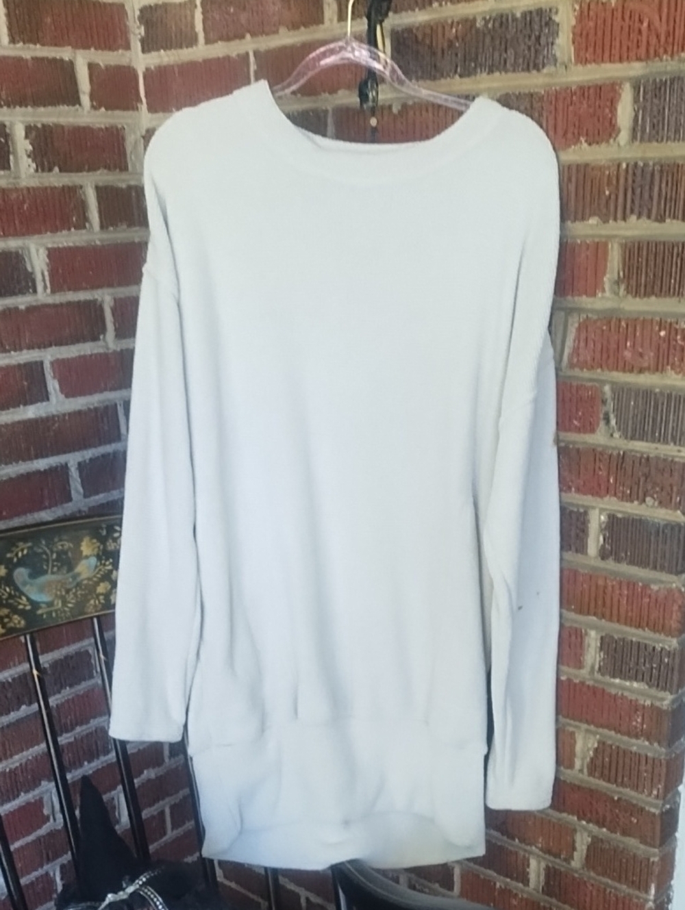 Sweater Dress- White